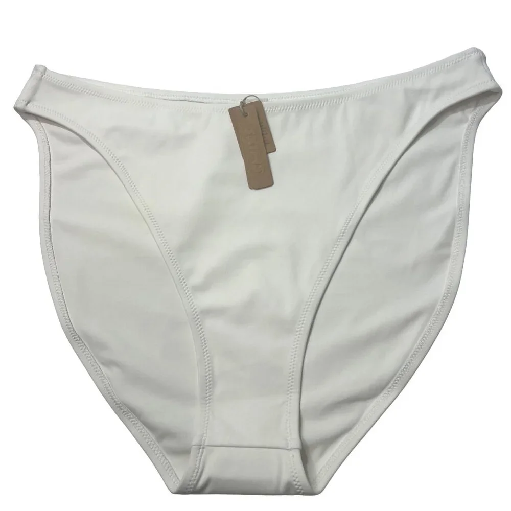 SKIMS‎ Shaping Swim Dipped Bikini Bottom Lot of 2 Marble Gunmetal 2X